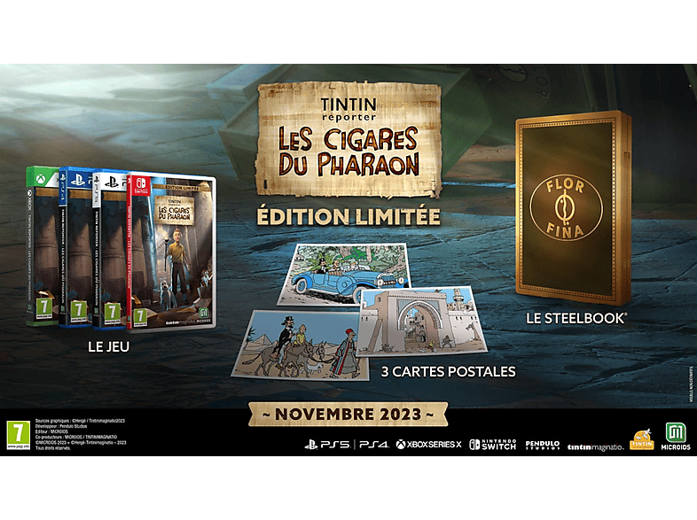 Games & Software Tintin Reporter: Les Cigares Du Pharaon Édition Limitée Fr PS4