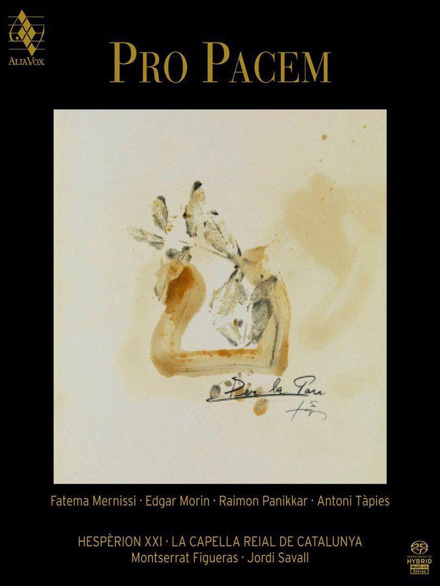 PIAS Nederland Hesperion Xxi Capella Reial - Pro Pacem: Textes, Art & Musiques