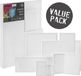 Nassau Fine Art Nassau Schildersdoeken Set 8pcs - Verschillende Formaten - Voorraadverpakking voor Hobbyverf - acrylverf - olieverf - aquarelverf - hoge kwaliteit