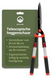 Merkloos Heggenschaar telescopisch - Gegolfde messen - 65 tot 85 cm - Handmatig