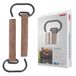 reer CarryHook kinderwagenhaken, 2 stuks, universele haken voor luiertassen en boodschappentassen, klittenbandbevestiging, kinderwagenaccessoires, bruin-zwart