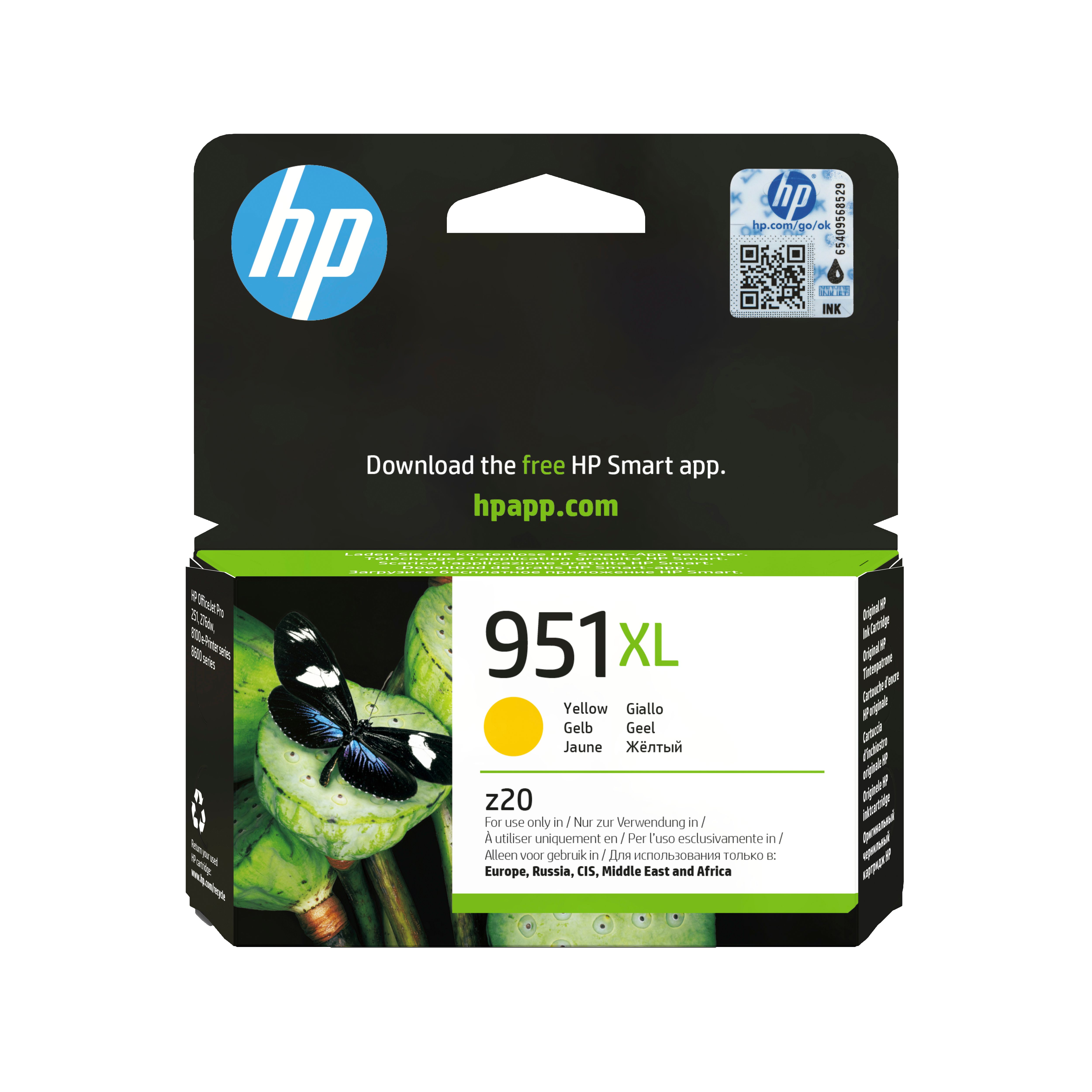 HP 951XL Gele inktcartridge - Origineel