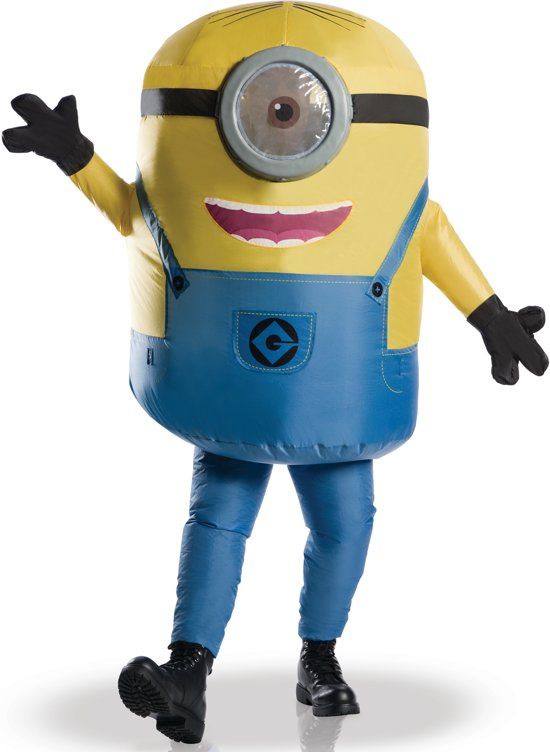 Minions Opblaasbare Kostuum voor volwassenen - Verkleedkleding