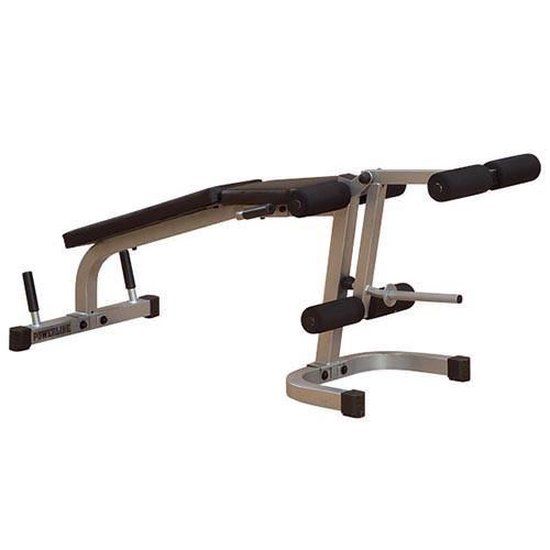 Body-Solid Powerline PLCE165X Leg Extension and Curl Machine - Grijs