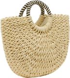 IZIA Handtas beige katoen