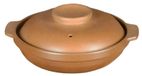 Casserole en terre cuite traditionnelle pour soupes et plats