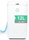 OEM Luchtbevochtiger, 12 liter/24 uur, compressor, 3 standen, stille werking, timer
