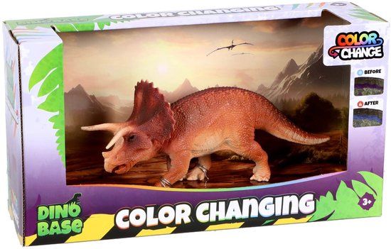Overige merken Dinobase Triceraptops Color Change Dino