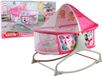 Lean Toys Multifunctionele Bed Rocker 2in1 Tapis pour enfant Sons Vibrations Rose