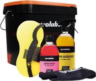 Airolube Cleanest Bike Basics - Duurzaam - Biologisch - 6-delig - Fiets onderhoudsset - Fietsketting Reiniger