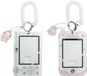 Allecto plus - Set van 2 fotokaarthouders - Acrylique transparent - Porte-clés - Design Kawaii