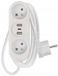 EMOS - Verlengsnoer - 2 Stopcontacten - 2x USB A - USB C - 2m