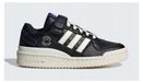 Adidas FORUM LOW Saraiva-Kollektion Chaussures Noir avec fermeture velcro et motif Mr. A