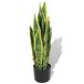 vidaXL Kunst Sanseveria Plant met Pot 65 cm Groen