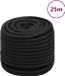 vidaXL Boottouw - 16 mm - 25 m - Polypropyleen - Zwart