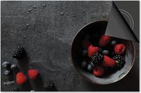 Dietrix Inductie Beschermer - 78x52 cm - Flatlay Rood Fruit