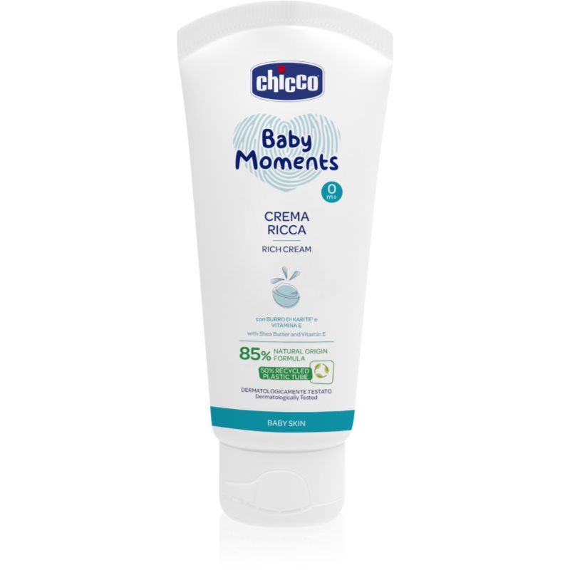 Chicco Baby Moments Rijke crème 100 ml 0M+