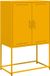 vidaXL Tv-meubel - 68x39x60,5 cm - Staal - Antracietkleurig