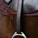 Imperial Riding Beugelriemen with nylon core Black - 115 cm