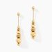 Brooks Boucles d'oreilles pendantes or jaune