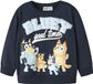 NAME IT NMMJUST BLUEY NREG SWEAT UNB NOOS SKY Jongens Sweater