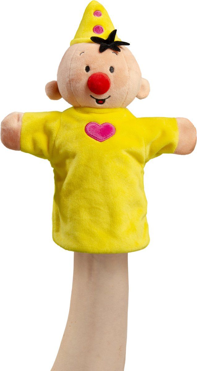 Bumba Handpop - Polyester - Zwart/Geel/Rood - 2020