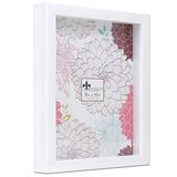 Lawrence Frames 785280 Schaduwdooslijst, 20,32 x 25,4 cm, wit