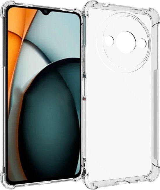 iMoshion Shockproof Case - Xiaomi Redmi A3 - Transparant