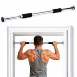 Relaxdays Optrekstang - verstelbaar 60-100 cm - metaal