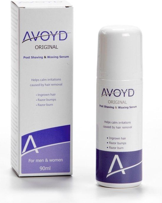 Avoyd Original 90ml - Voorkomt ingegroeide haartjes, scheerirritatie en scheerbultjes - Geschikt voor m/v