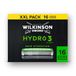 Wilkinson Sword Hydro 3 Scheermesjes voor mannen, dubbele lubricatie, koolstofgecoate bladen, scheermes voor mannen navulverpakking, 16 navulmesjes, XXL verpakking
