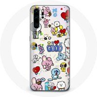 Maniacase Hoesje voor Huawei P30 Pro BTS Bangtan Sonyeondan BT21 Van Tata Chimmy Cooky Rj Koya Mang Et Shooky
