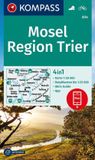 834 KOMPASS Wanderkarte 834 Mosel, Region Trier 1:50.000