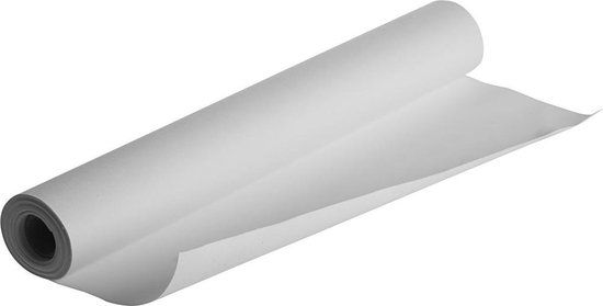 creotime Canvas op rol - 50 cm breed - 5 m - 380 gr - wit