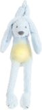Happy Horse Konijn Richie veilleuse avec sons apaisants 34cm - Bleu