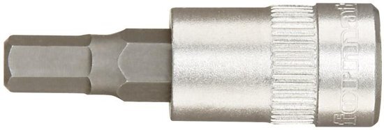 FORMAT "Schroevendraaier-dopsleutel voor binnenzeskantschroeven CV-staal 1/4"", 5x36mm"