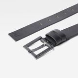 G-Star New Duko Belt Heren Leer Dk Black