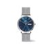 Daniel Wellington Classic Day-Date DW00100833 Heren Polshorloge Blauw/Zilverkleurig Staal