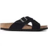 Birkenstock Teenslipper Marineblauw Suède Maat 37