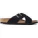 Birkenstock Suède leren sandalen Lugano