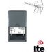 Icecat Préamplificateur d'antenne UHF terrestre TNT – Gain 38dB – Filtre LTE – Amélioration du signal sans parasites – Installation facile