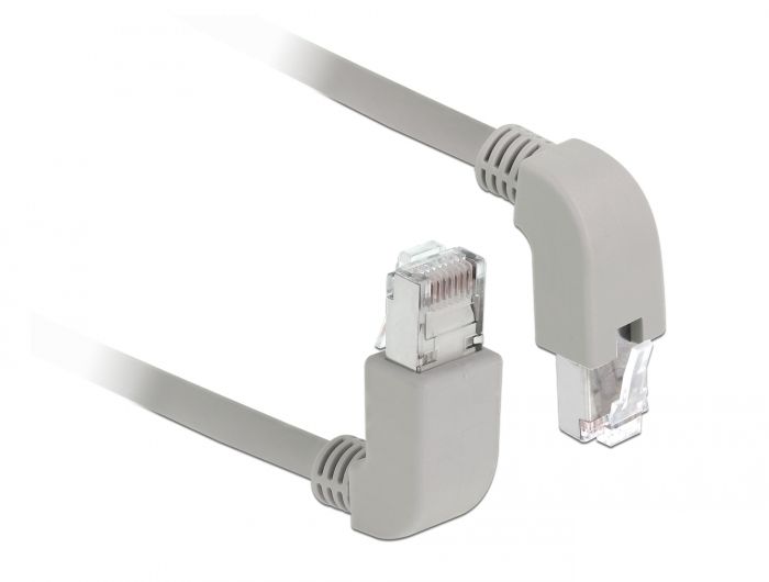 DeLOCK 85861 Netwerkkabel - 0,5 m - Grijs