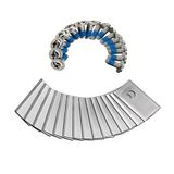 Lawnmaster Reservemes voor VBRM16 Robotmaaier - Zilver, 15 Stuks