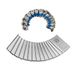 Lawnmaster Reservemes voor VBRM16 Robotmaaier - Zilver, 15 Stuks