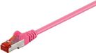 Microconnect SSTP610PI Rose 10 m Cat6 S/FTP (S-STP) Câble réseau
