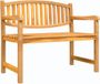{"int": null, "string": "vidaXL"} vidaXL Tuinbank 114x59x87 cm massief teakhout - Bruin