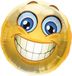 Folat - Lachende Emoticon Folieballon - 45cm