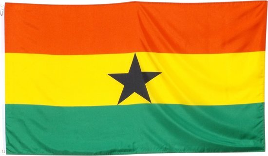 Trasal - vlag Ghana - ghanese vlag 150x90cm