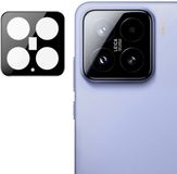 Techsuit Protecteur d'objectif d'appareil photo pour Xiaomi 15 - Verre intégral - Noir