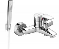 Mexen Caro R72 mitigeur de bain avec ensemble de douche, chrome